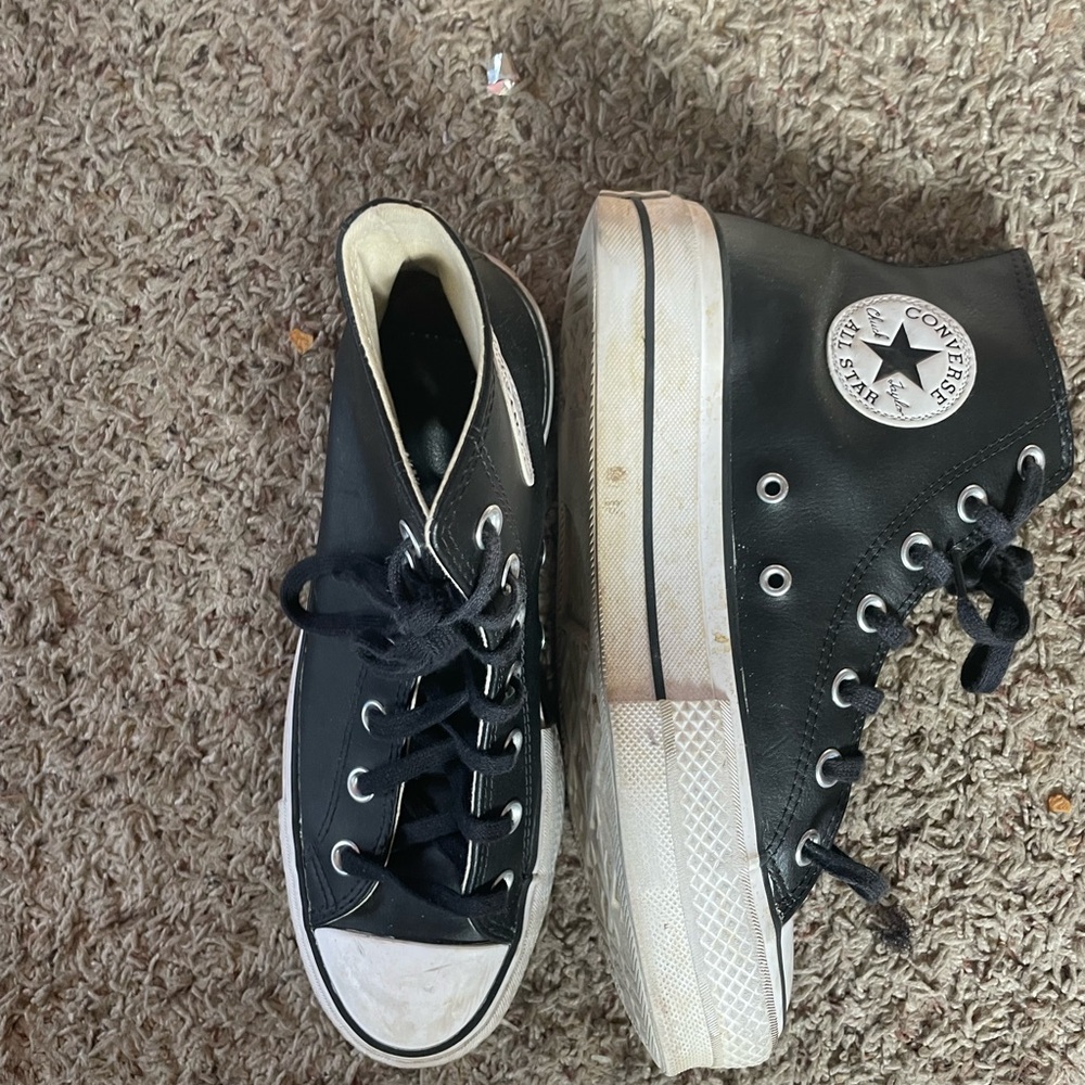 Converse Black High-Top Sneakers